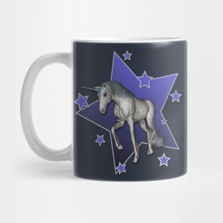 Blue Unicorn Mug